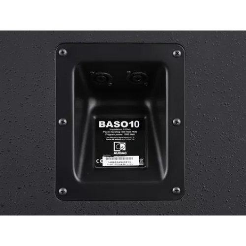 AUDAC BASO10 10 Bass Reflex Subwoofer 225-450-Watt