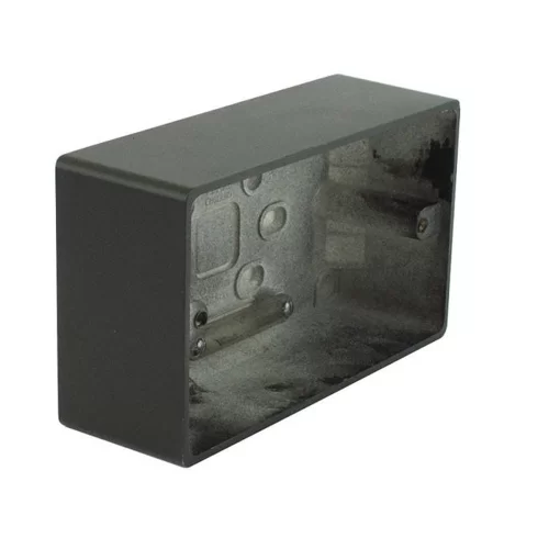 AUDAC WB5065/SB Çok Fonksiyonlu Duvar Panelleri İçin Sıva Üstü Montaj Kasası - Siyah