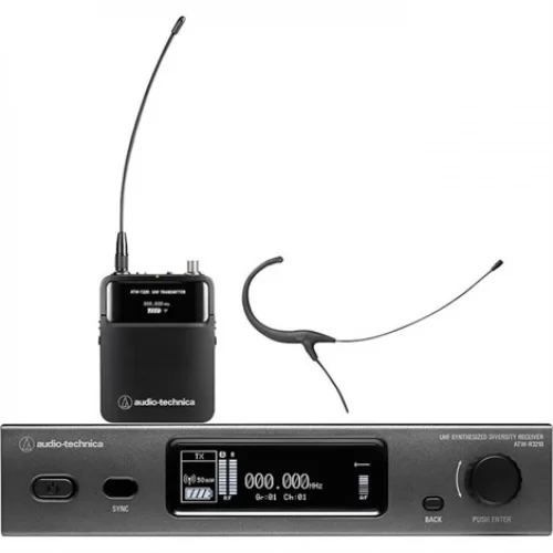 Audio Technica ATW-3211/892 Headset Telsiz Mikrofon Seti (ten)