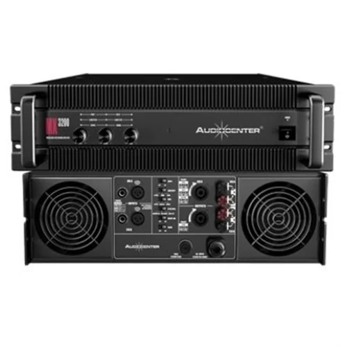 Audiocenter MX3200 3 Kanal Power Amfi 2x350W+850W / 4 Ohm