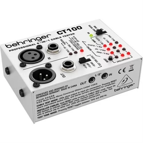 Behringer CT100 Kablo Test Cihazı