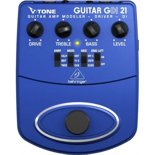 Behringer GDI21 Behringer GDI21 V-Tone Guitar Driver DI Pedal