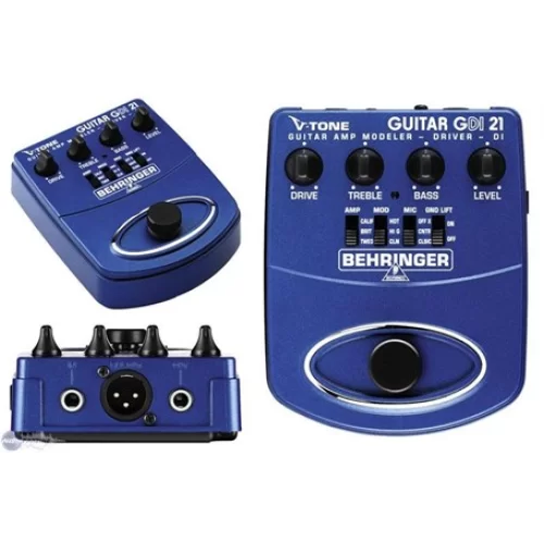 Behringer GDI21 Behringer GDI21 V-Tone Guitar Driver DI Pedal