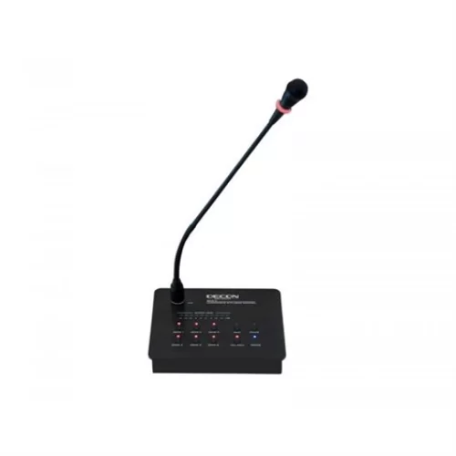 Decon DP-216 6 Zone Anons Mikrofonu (DP-7206S, DP-7406S, DP-7606S ile kullanılır)