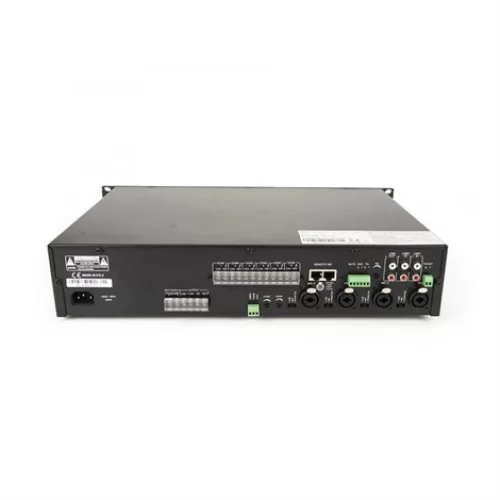 Decon DP-7406S 6-zone 300W/100V Mixer-Ampli, SD/USB/Bluetooth/FM Player, 2 Line, 4 Mikrofon, DP-4012 ile kullanılır.