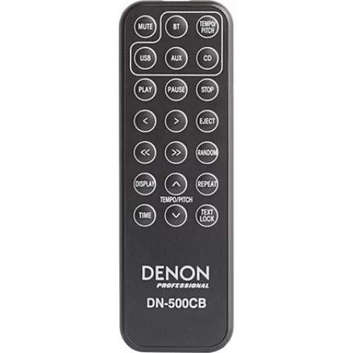 Denon DN-500 CB Cd/Media Player With Bluetooth/Usb/Aux Inputs And Rs-232C