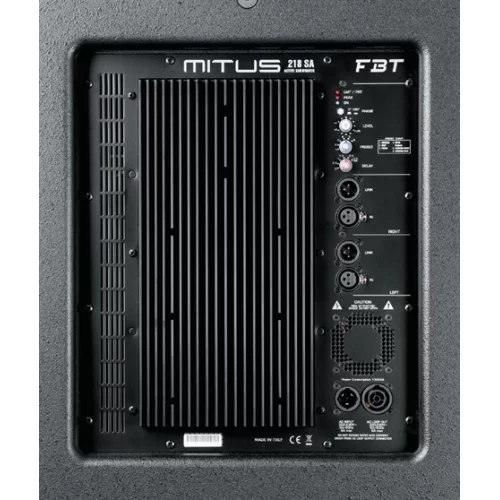 Fbt Mıtus 218 SA 2X18Processed Bass Reflex Aktif Subwoofer 2000-watt rms