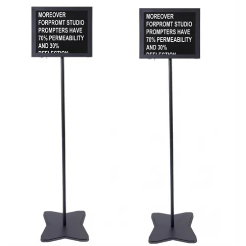 Fortinge PROM19-D-HB Çift 19 Miting Prompter-Çiftli Set, Parlaklık 1000 cd/m²