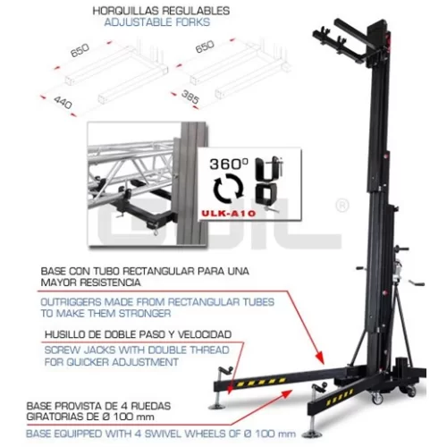 GUIL ULK - 650XL Front Lifting Tower