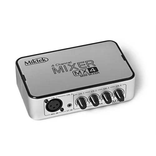 Miktek MX-4 4 Kanal Mixer