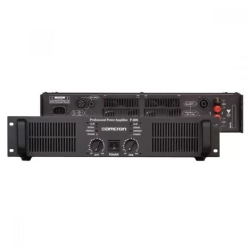 Omcron PT-600 2x300W/100V Power Amfi, EMC 24V AC/DC