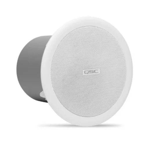 QSC AC-C2T 2.75 Full-range ceiling speaker, 70/100V transformer with 8 Ohm bypass