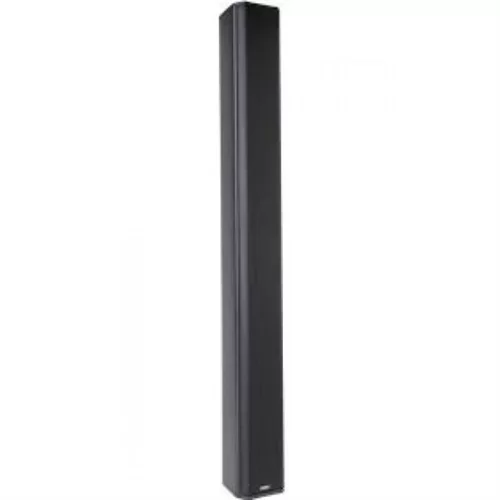 QSC AD-S162T-BK 16x2.5 Full-range element column surface speaker, 120W/100V