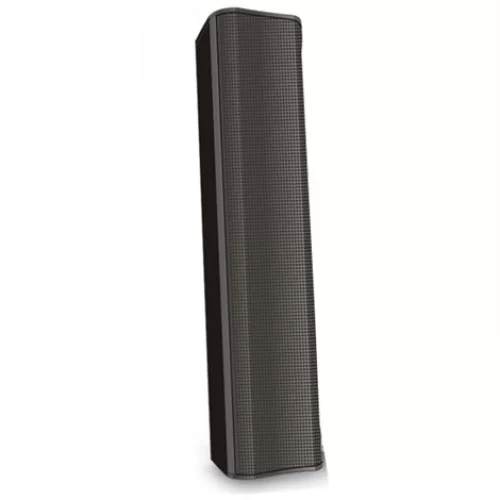 QSC AD-S802T-BK 8x2.5 Full-range element column surface speaker, 60W/100V