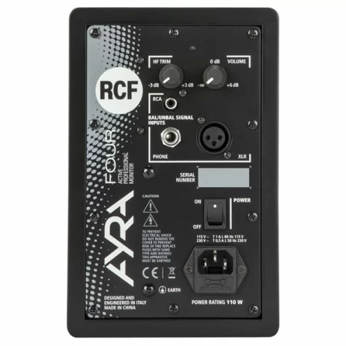 RCF AYRA 4 Aktif Stüdyo Monitör 4 55W (Adet)