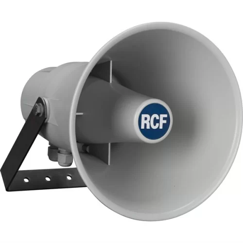 ***** RCF HD 210/TY 70/100V 20W round ALU paging horn, IP 66, INOX acc.,