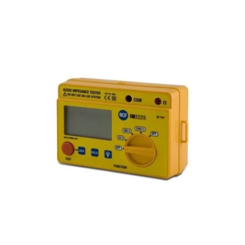 Rcf IM-2220 Portable Impedance Tester