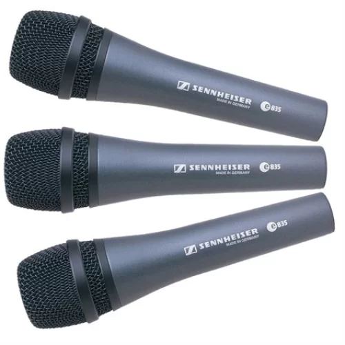 Sennheiser 3-PACK E 835 3  lü Paket Dinamik Mikorofon Seti