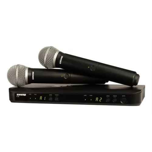 SHURE BLX288E/B58 Çift EL Kablosuz Mikrofon Seti