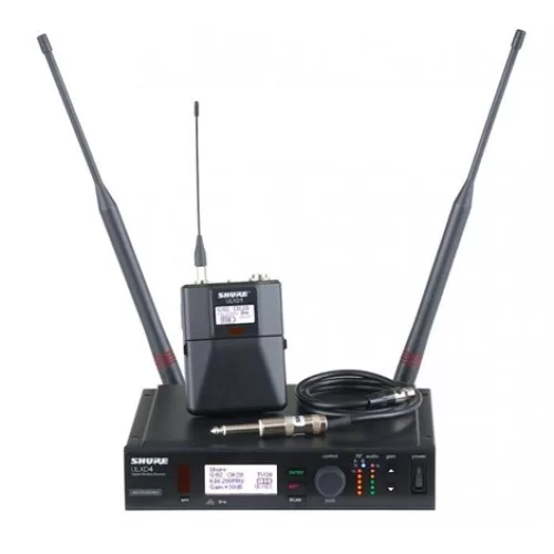 SHURE ULXD14E/SET Ulxd-4 Receiver + Bodypack Transmitter (Mikrofon Not İncluding)