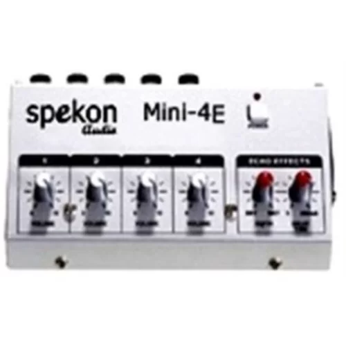 Spekon MM14FX 4 Kanal 9V/Dc Analog Mixer