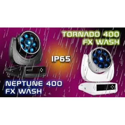 SSP SS671XCEM NEPTUNE 400FX WASH 7x40W + 60W IP65 LED MOVING HEAD WASH