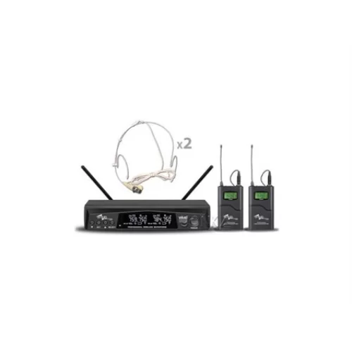 SSP WM602/HH Çift Headset Kablosuz Mikrofon Seti