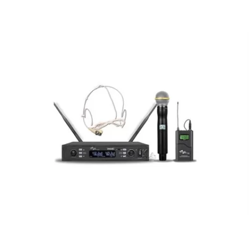 SSP WM802/3H EL+Headset Kablosuz Mikrofon Seti