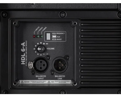 RCF HDL 6-A 2x6 Aktif Line Array Module, 1400W
