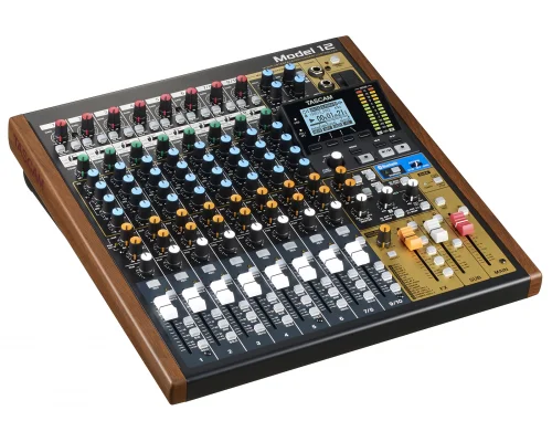 Tascam MODEL 12 10-Kanal Analog Mikser With 12-Track Dijital Kaydedici