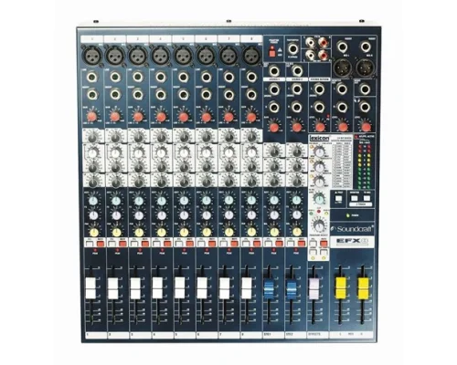 Soundcraft EFX8   12 Kanal Mixer, 8 Mono 2 Stereo