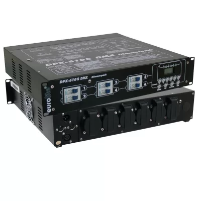 Eurolite Dpx-610S Dijital Dimmer Pack 6X10A Scko Standart Priz.