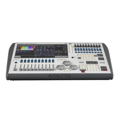 Avolites TIGER TOUCH II 8192 Kanal Profesyonel Kompakt Işık Mikseri, 10 Fader