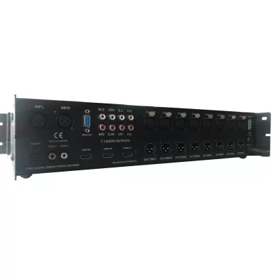 Metex CMD-7.1 Audio Video Surround Processor, Sinema & Pro Audio Seçici