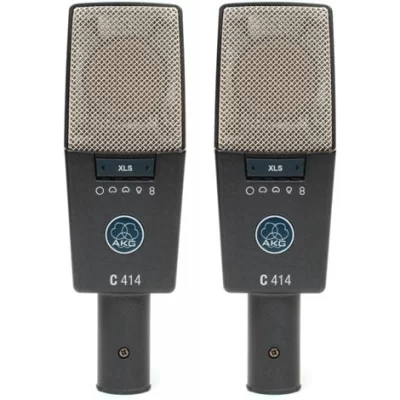 AKG C414 XLS MATCH PAIR Condanser Mikrofon For Vocal, Stage And İnstruement
