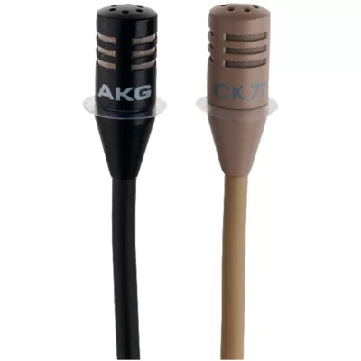 Akg Ck77 Wr-L Neme Dayanıklı Minyatür Yaka Mikrofonu, Mini Xlr