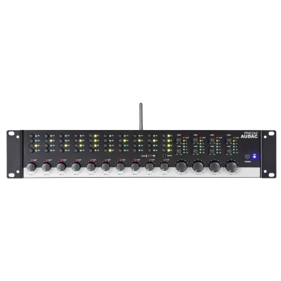 AUDAC PRE240 4-zone Preamp Mixer, 4x4  with bluetooth