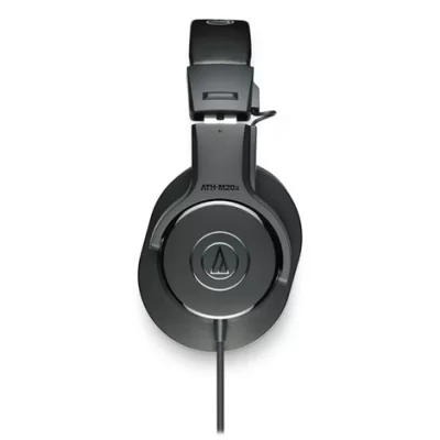 Audio Technica ATH-M20X Professional Studio Monitor Headphones, Closed-Back Dynamic