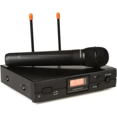 Audio Technica ATW-2120B Tekli EL Telsiz Mikrofon Seti