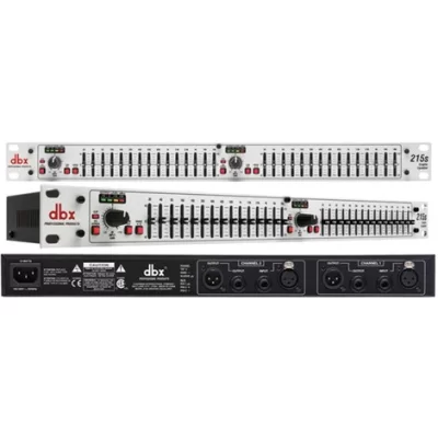 DBX 215s Dual 15 Band Graphic Equalizer