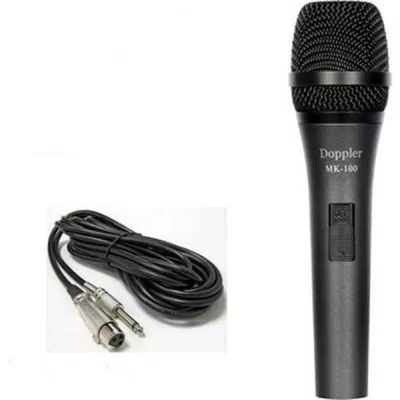 DOPPLER MK-100 Ekonomik Dinamik Kablolu Mikrofon