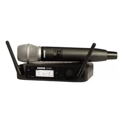 SHURE GLXD24RE/SM86 Single Handheld Wireless System With