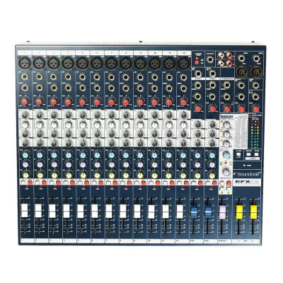 Soundcraft EFX12 12 Kanal Mixer, 12 Mono 2 Stereo Efektli