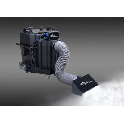 SSP X1 6000 Watt  Low Fog Machine, Woring Dry Ice + Smoke Liquid, 300 m2