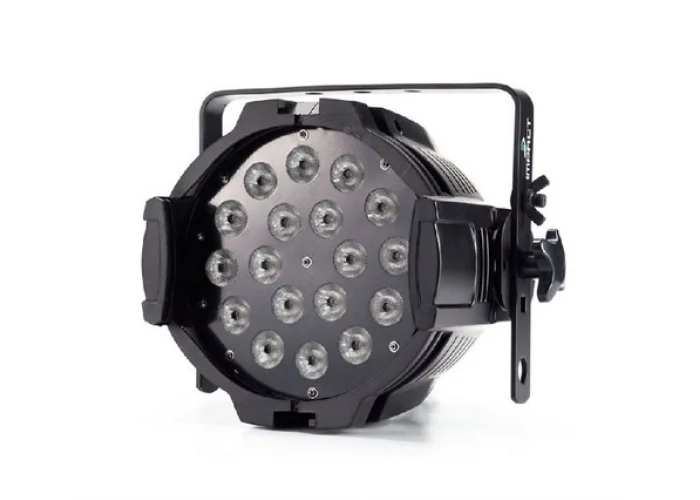 Impact IP-M183 Outdoor Led Par64 Spot, 18x3W RGBW