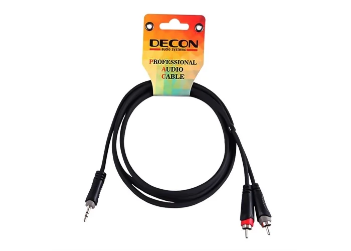 Decon DC-150L Aux Kablosu 2xRCA to 3.5 mm 1.5-metre