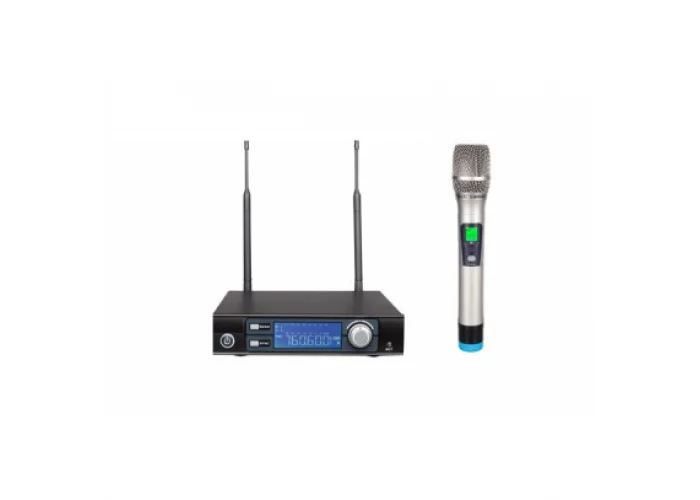 Machtig KS-3360 EL Tipi Kablosuz Mikrofon Seti, 128-kanal Uzun Mesafe 500-metre