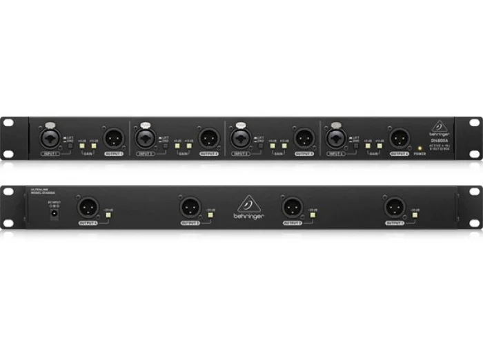 Behringer DI4800A 4 Kanal Aktif Direct Box Booster/Line Isolator