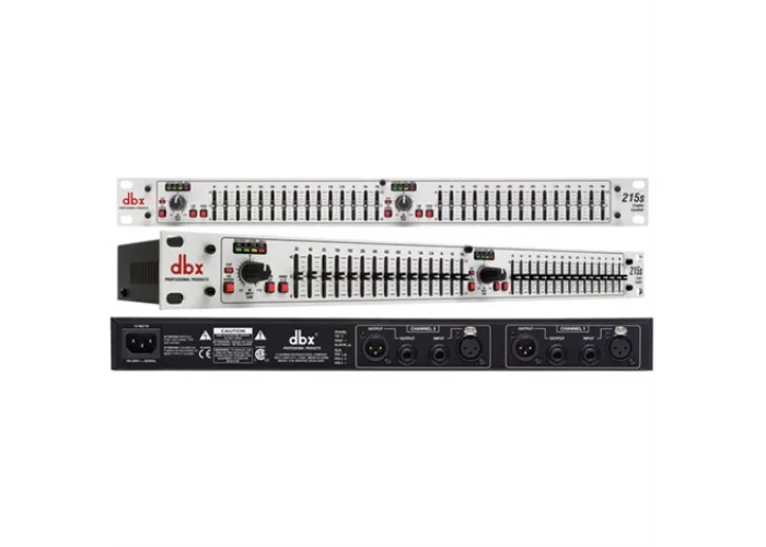 DBX 215s Dual 15 Band Graphic Equalizer