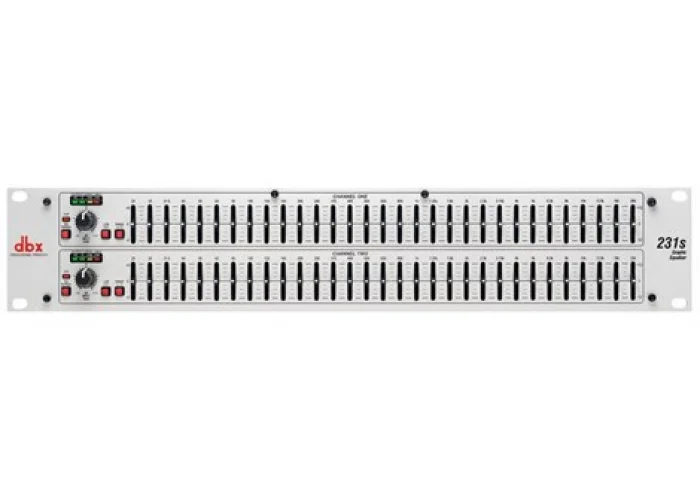DBX 231s Dual 31 Band Graphic Equalizer